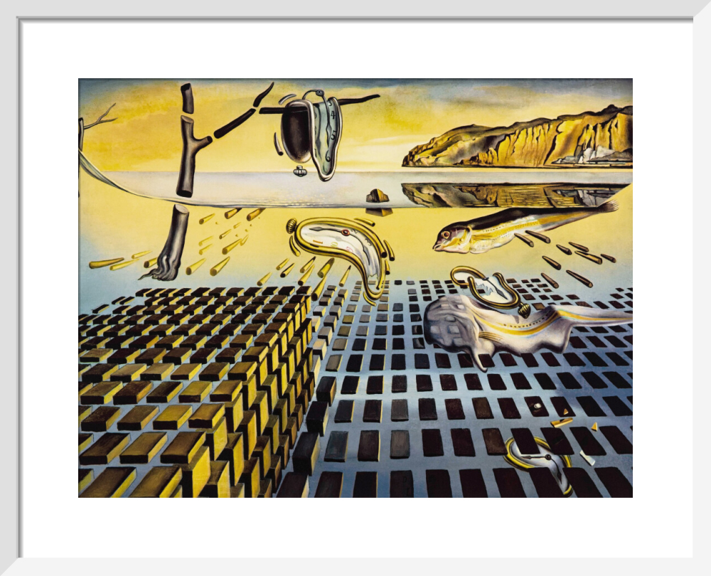 The disintegration of the persistence of memory, 1952 Art Print by ...