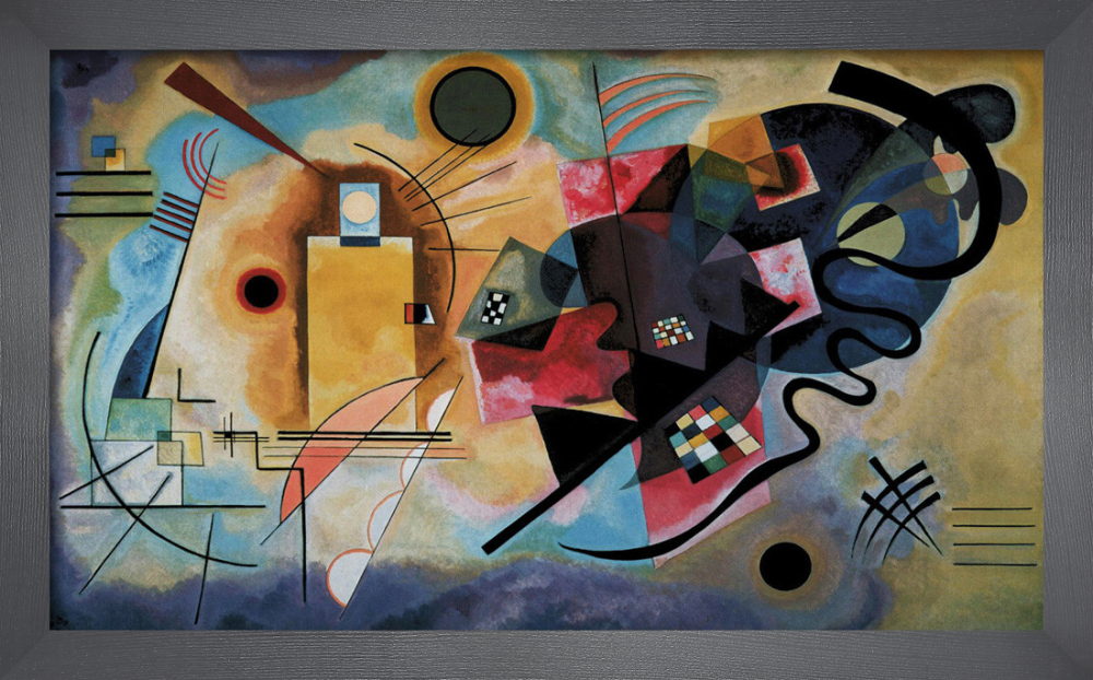 Yellow, Red, Blue, 1925 Art Print by Wassily Kandinsky
