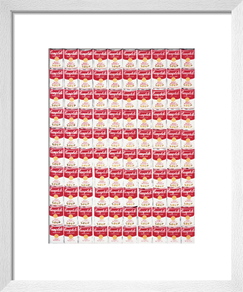 One Hundred Cans 1962/ウォーホル/ポスター 100 Cans, 1962 - Andy Warhol - WikiArt.org