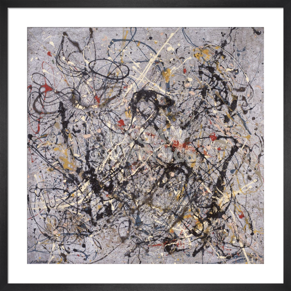 debitor mere og mere vokse op Number 18, 1950 Art Print by Jackson Pollock | King & McGaw