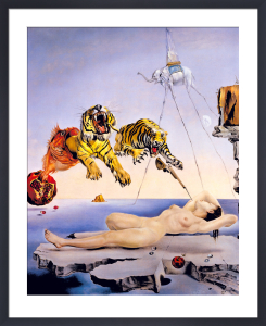Dream Caused by a Bee Flight (Large) by Salvador Dali