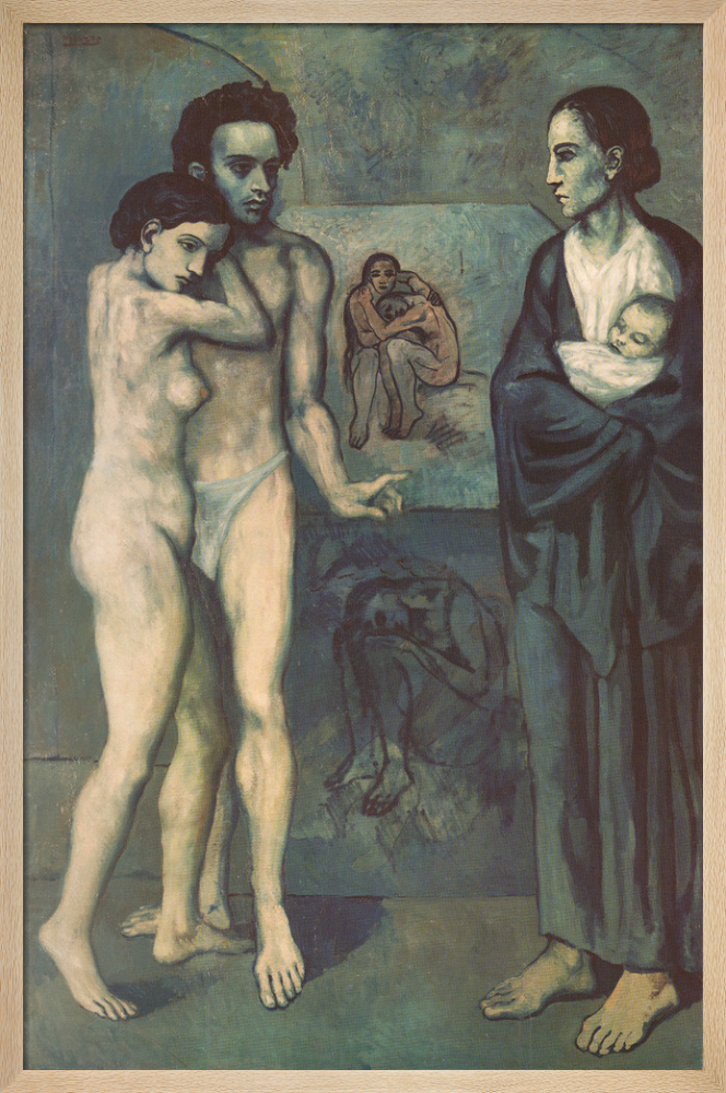 la vie 1903 by pablo picasso