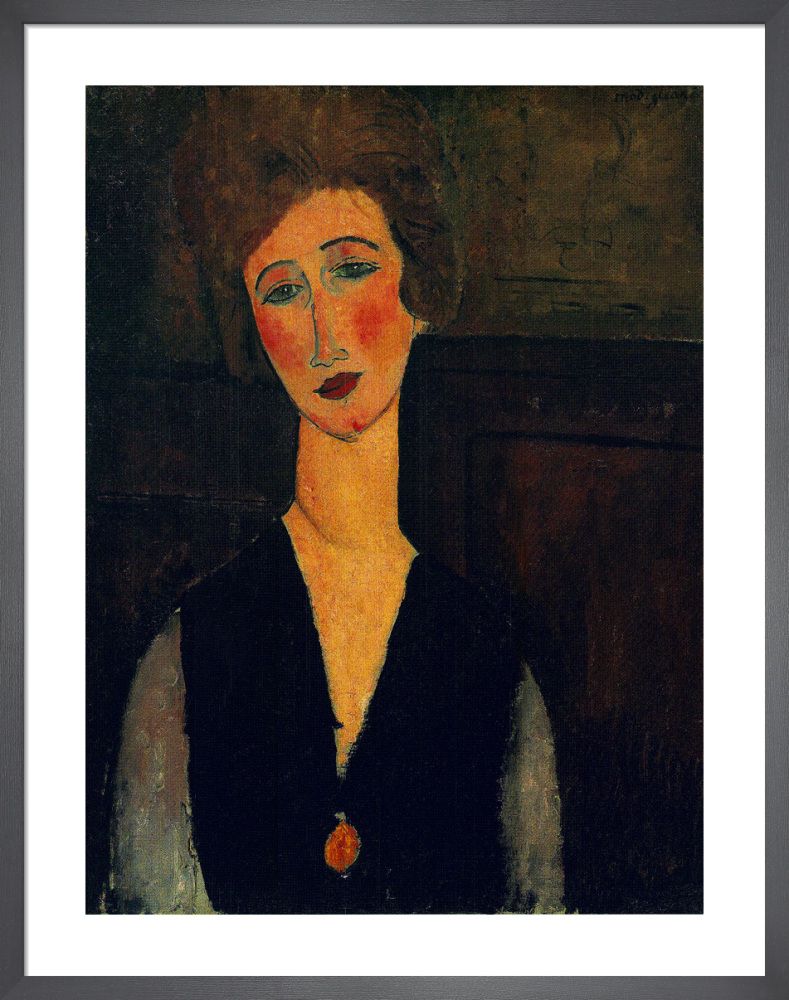 アメデオ・モディリアーニ 赤毛の女 立体複製名画 レプリカ 絵画 美術