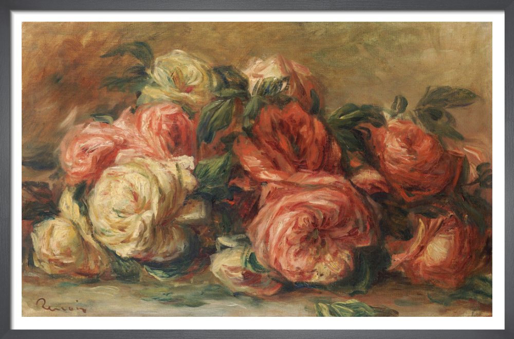 discarded roses by pierre auguste renoir