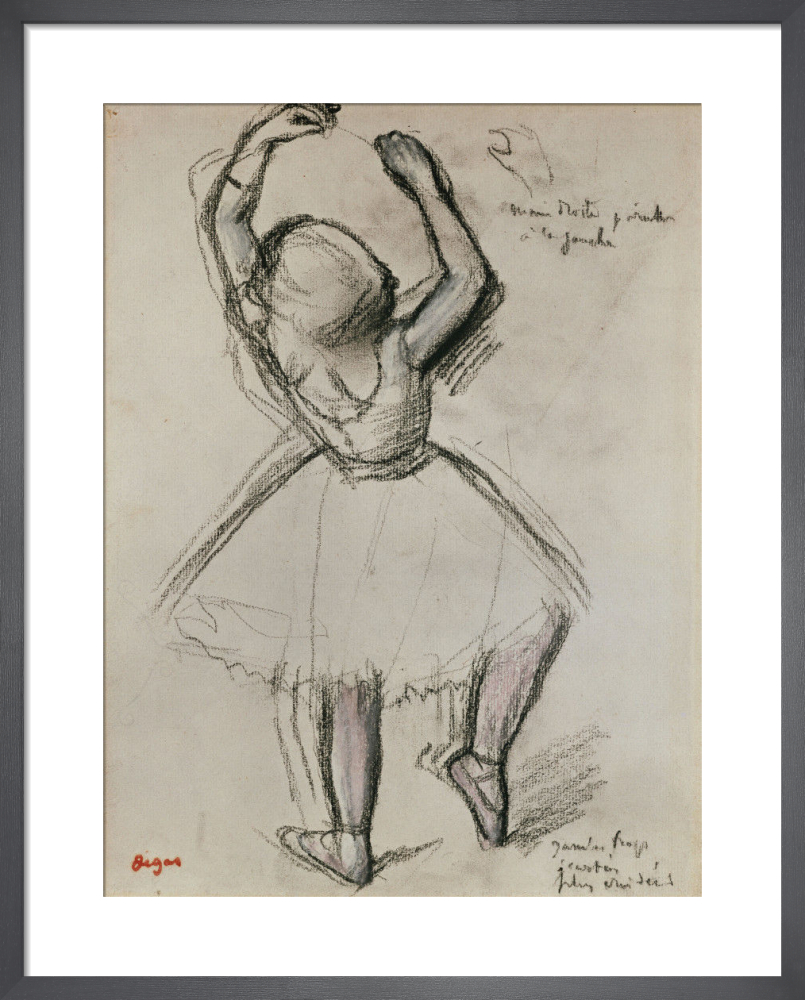 degas line drawings