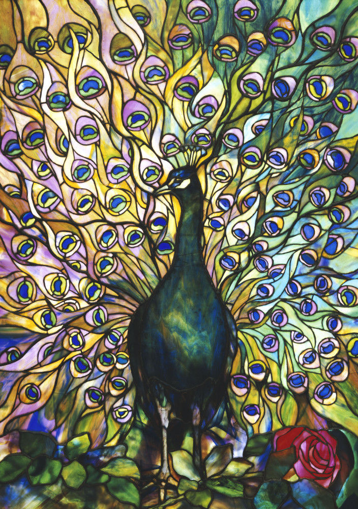 Brilliant Plumage: Louis C. Tiffany's Peacock Designs