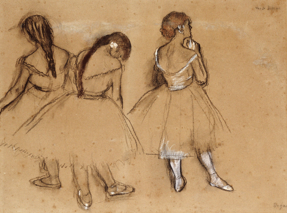 Edgar Degas (1834-1917) , Danseuse debout, vue de dos | Christie's