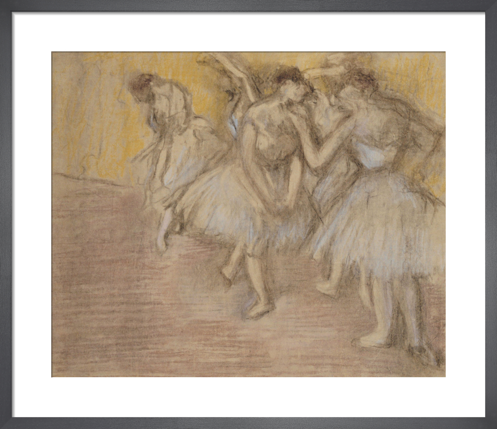 Ballet Dancers in the Wings (c. 1900) by Edgar Degas – Artchive