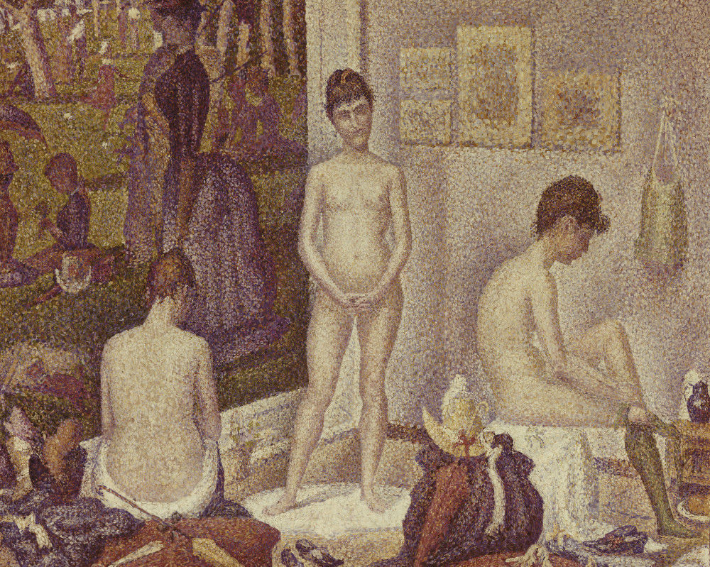 seurat's les poseuses ensemble