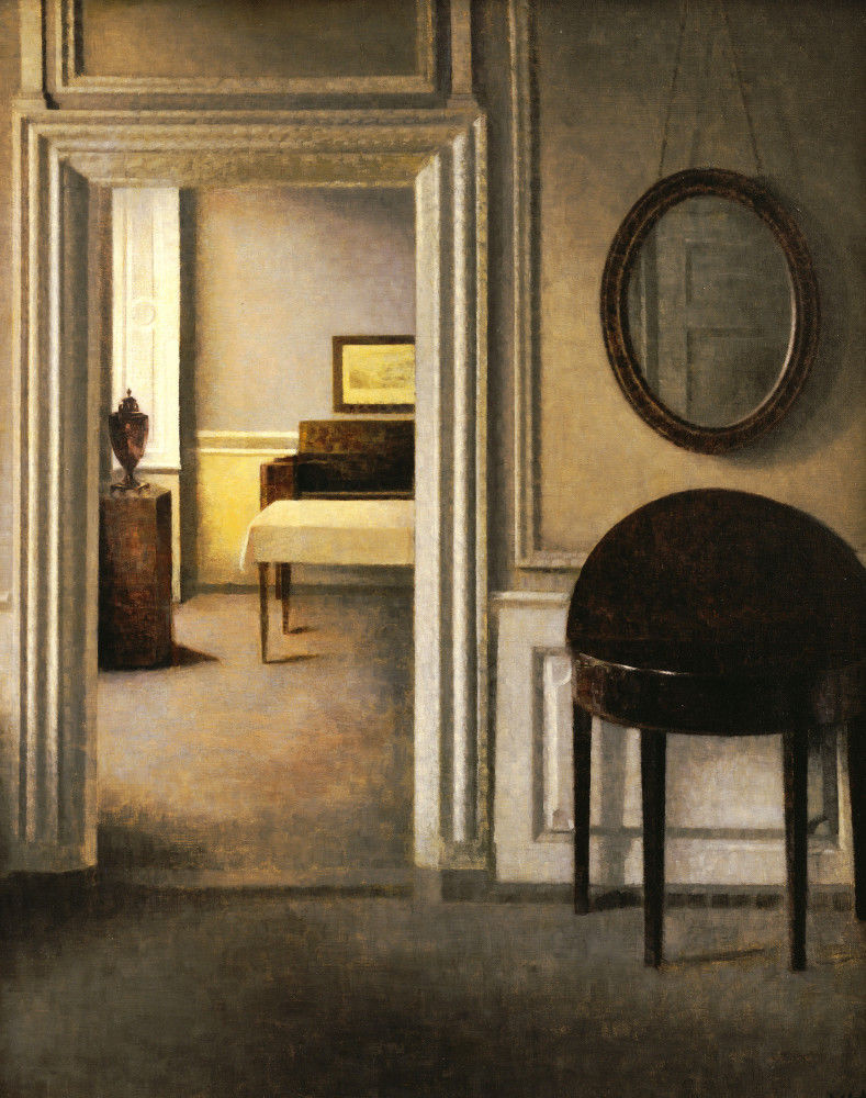アート・デザイン・音楽 Vilhelm Hammershoi Hammershoi and Europe Vilhelm Hammershoi's Paintings at Scandinavia House - The