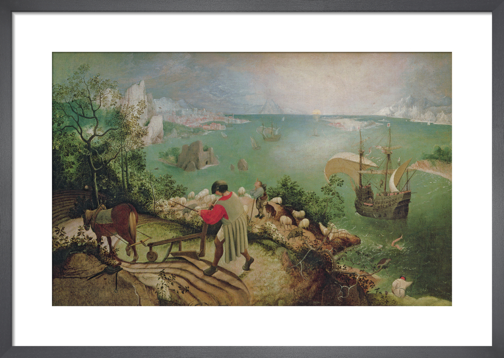 Art Print By Pieter Bruegel, Landscape With The Fall Of Icarus Painting