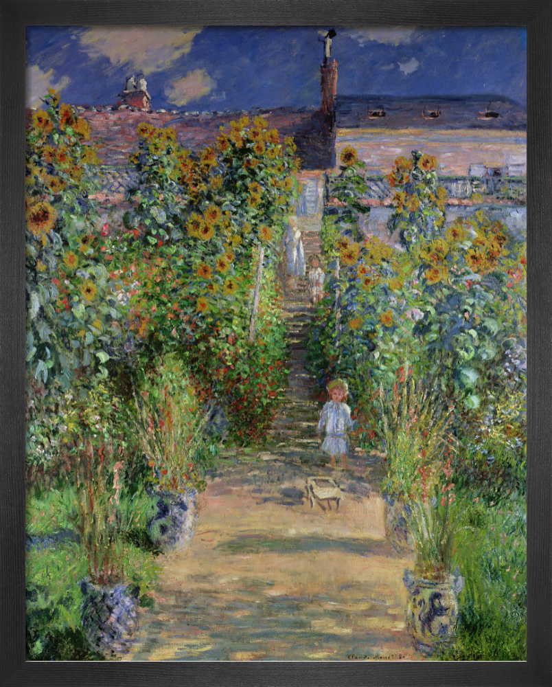 クロード・モネ、The Artist's Garden at Vetheuil The Artist's Garden at Vétheuil » Norton Simon Museum
