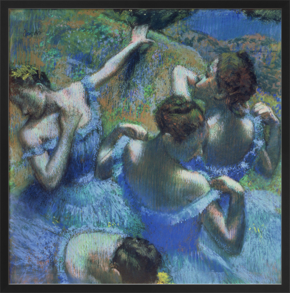Blue Dancers,  Art Print by Edgar Degas | King & McGaw