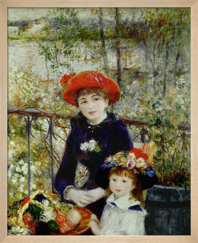 pierre auguste renoir two sisters on the terrace 1881