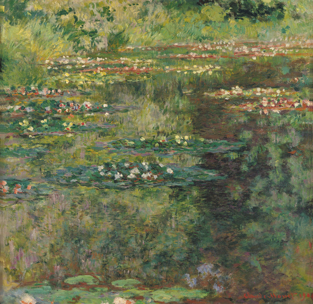 The Waterlily Pond, 1904 Art Print by Claude Monet | King & McGaw