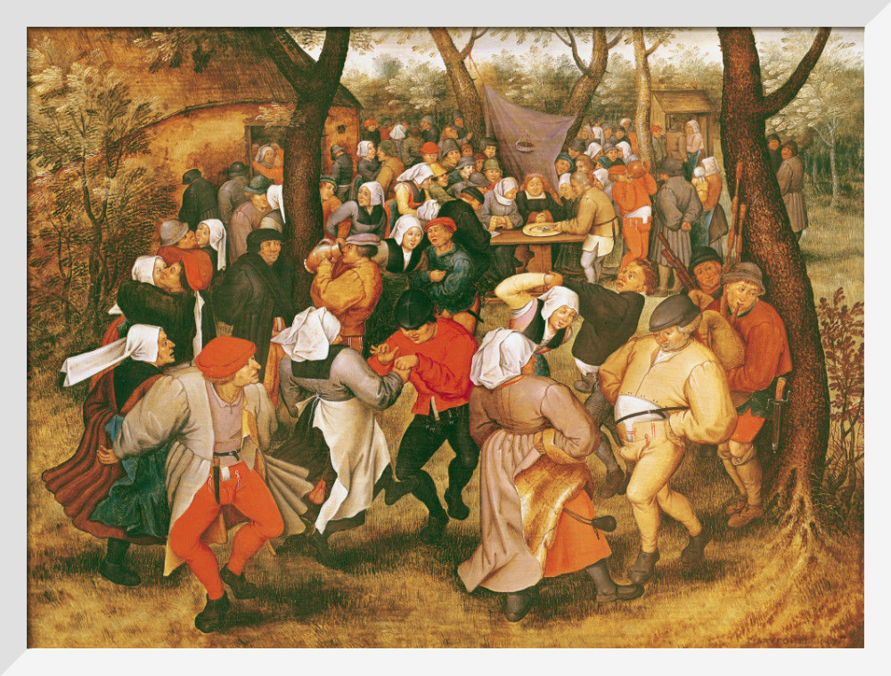 The Peasant outlet Dance Pieter Bruegel The Elder Wooden Wall Hanging Art Piece