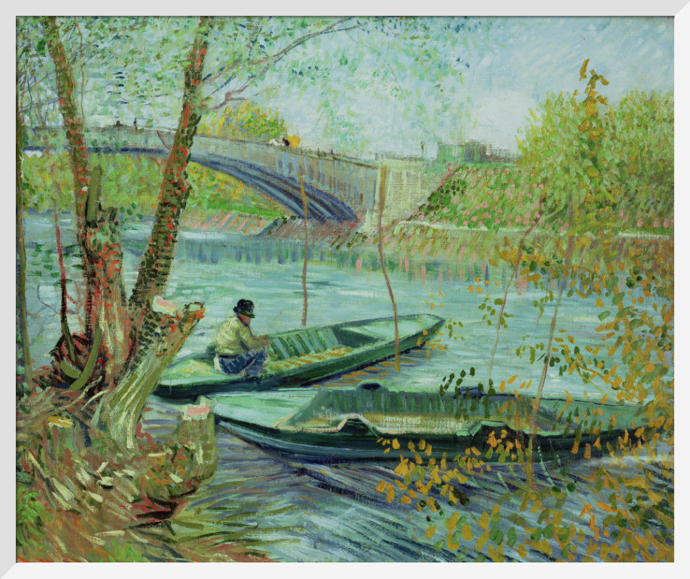 Diamond Painting - Fishing in spring, Pont de Clichy - Van Gogh – Figured' Art