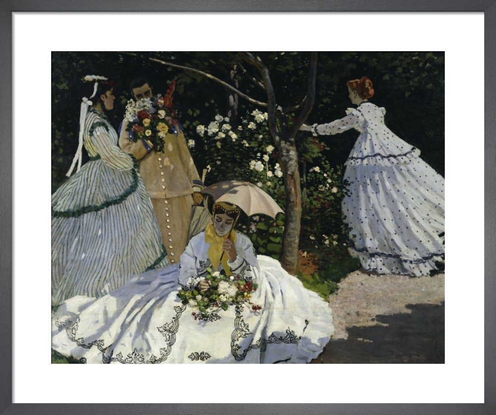 Women In The Garden Art Print By Claude Monet King Mcgaw