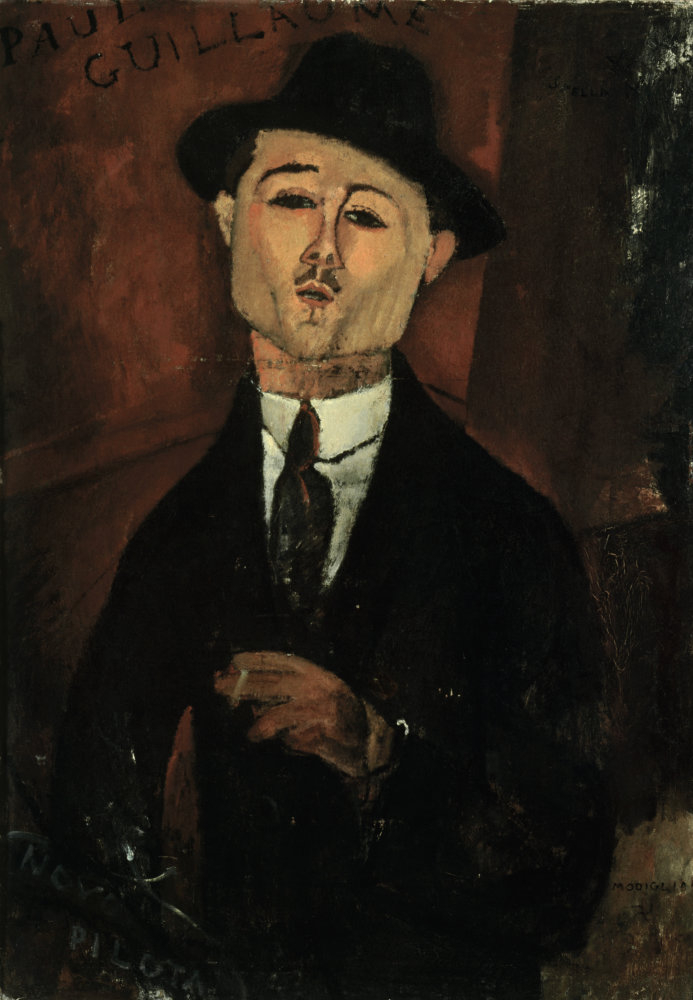 Portrait of Paul Guillaume Art Print by Amedeo Modigliani King & McGaw