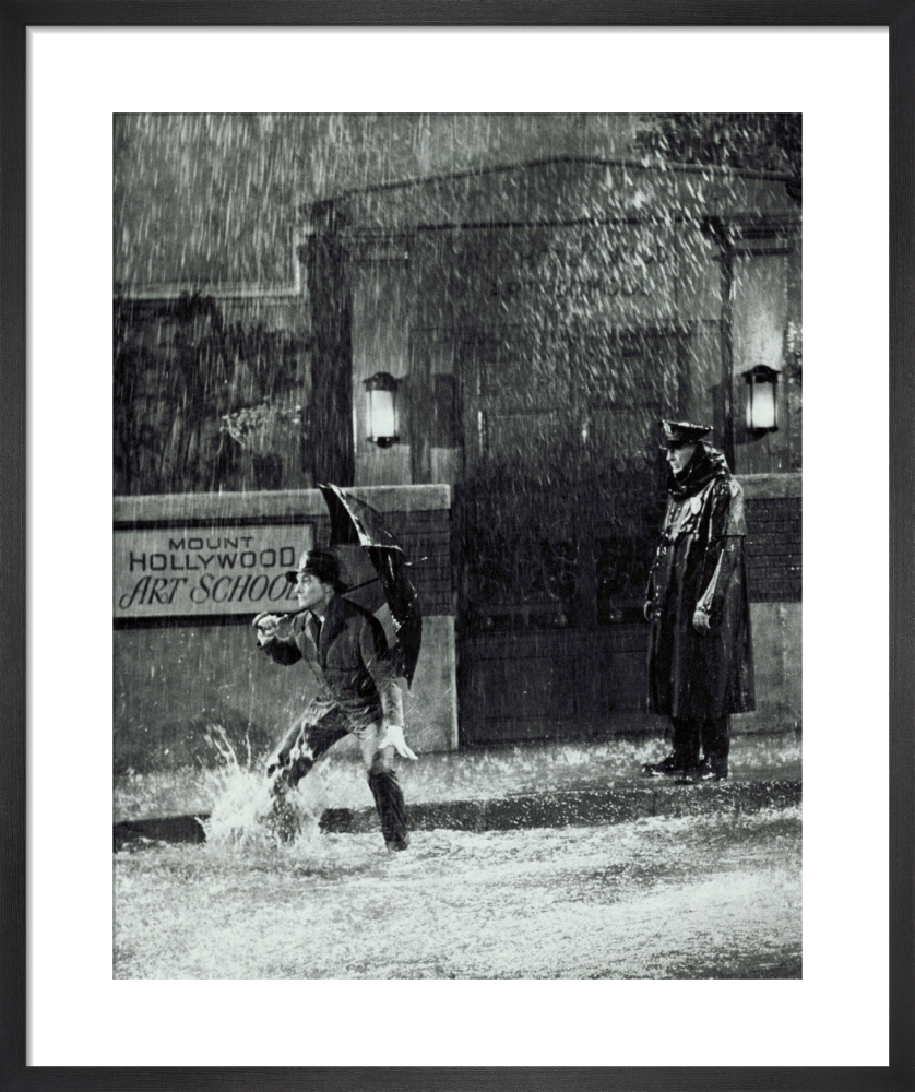 Gene Kelly Singin In The Rain Art Print By Hollywood Photo Archive