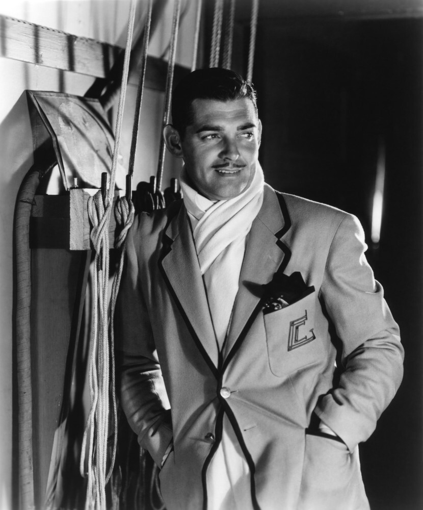 Clark Gable Art Print by Hollywood Photo Archive King & McGaw image