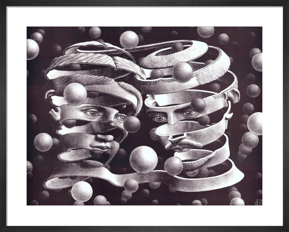 Bond of Union Art Print by M.C. Escher King & McGaw