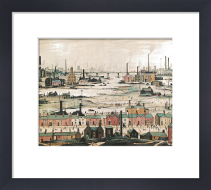 Industrial Landscape:The Canal Art Print By L S Lowry At King & McGaw