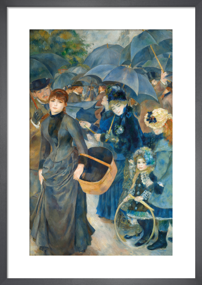 The Umbrellas Art Print by Pierre Auguste Renoir | King ...