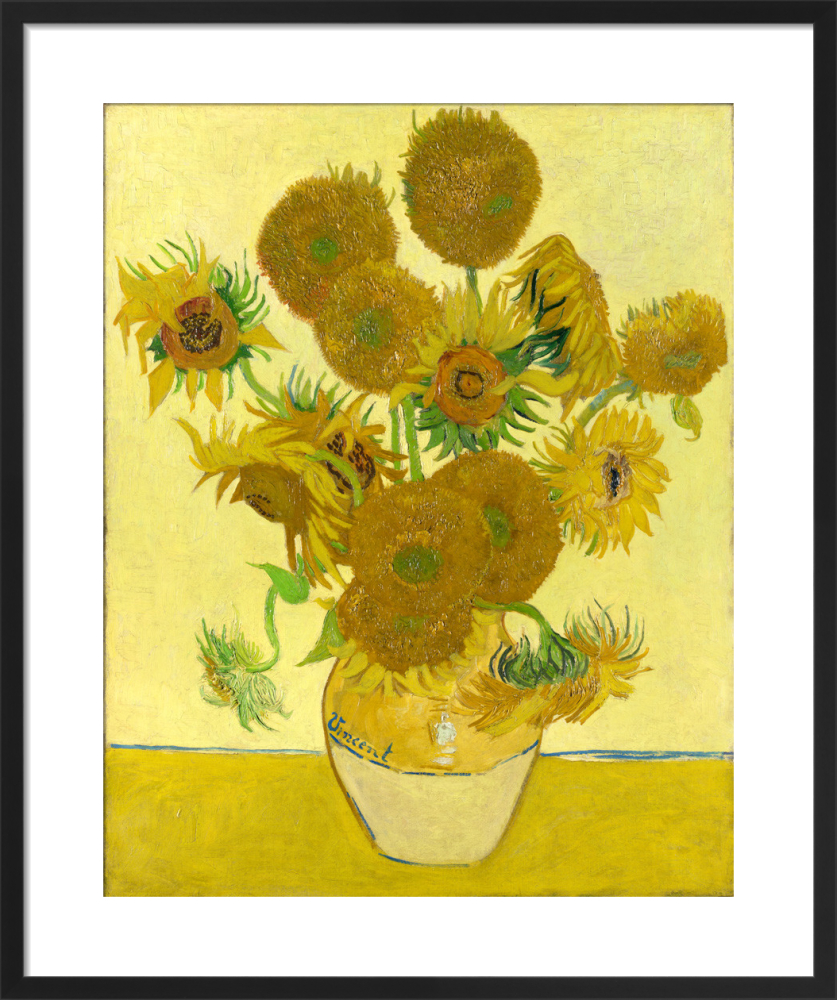 Sunflowers Art Print By Vincent Van Gogh King Mcgaw