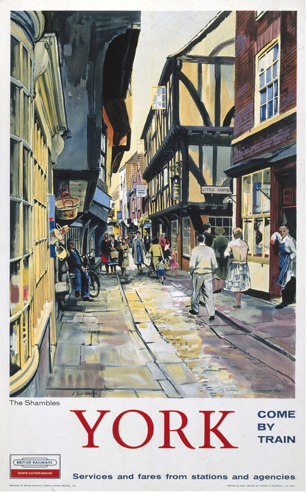 York - The Shambles II Art Print by Anonymous | King &amp; McGaw