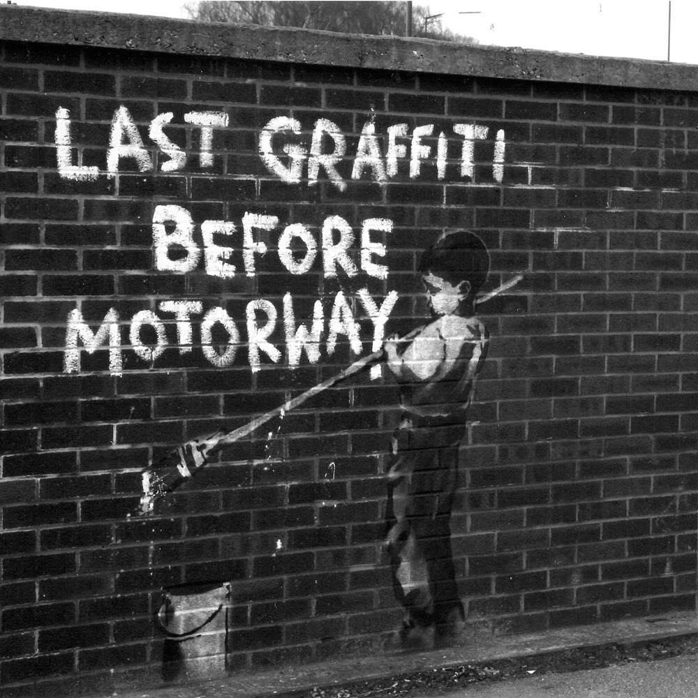 Banksy - Last Graffiti Art Print by Panorama London | King & McGaw