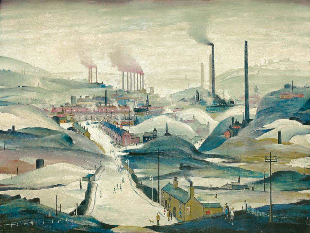 Industrial Panorama Art Print By L.S. Lowry | King & McGaw