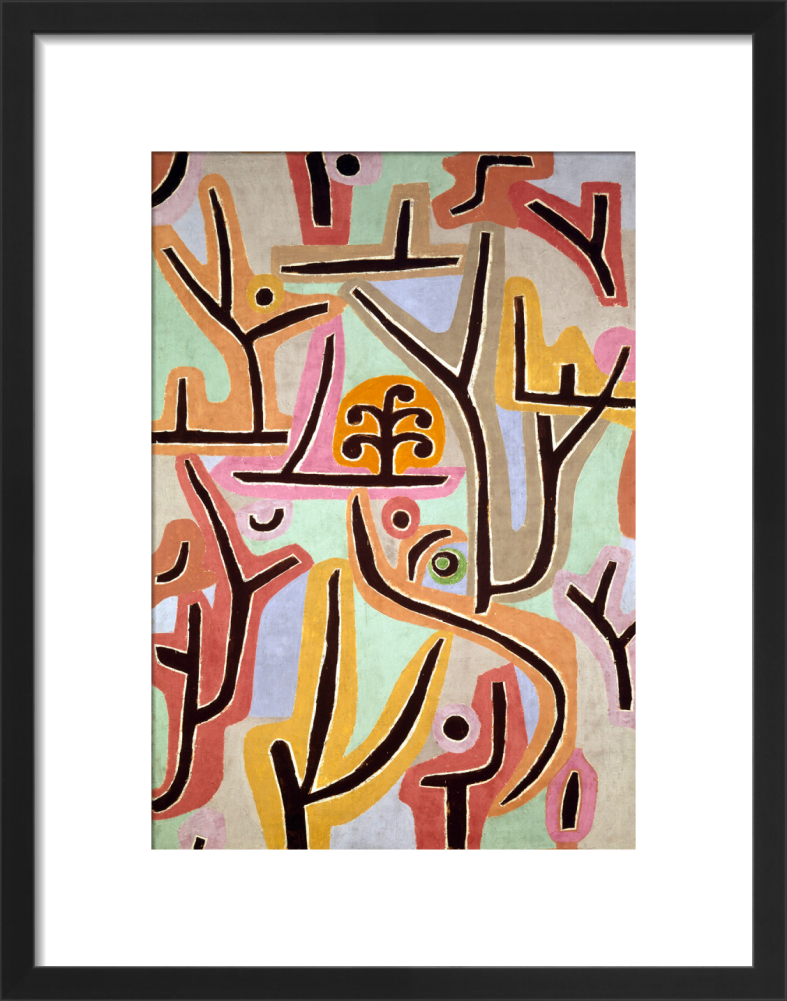Park near Lu 1938 Art Print by Paul Klee | King & McGaw
