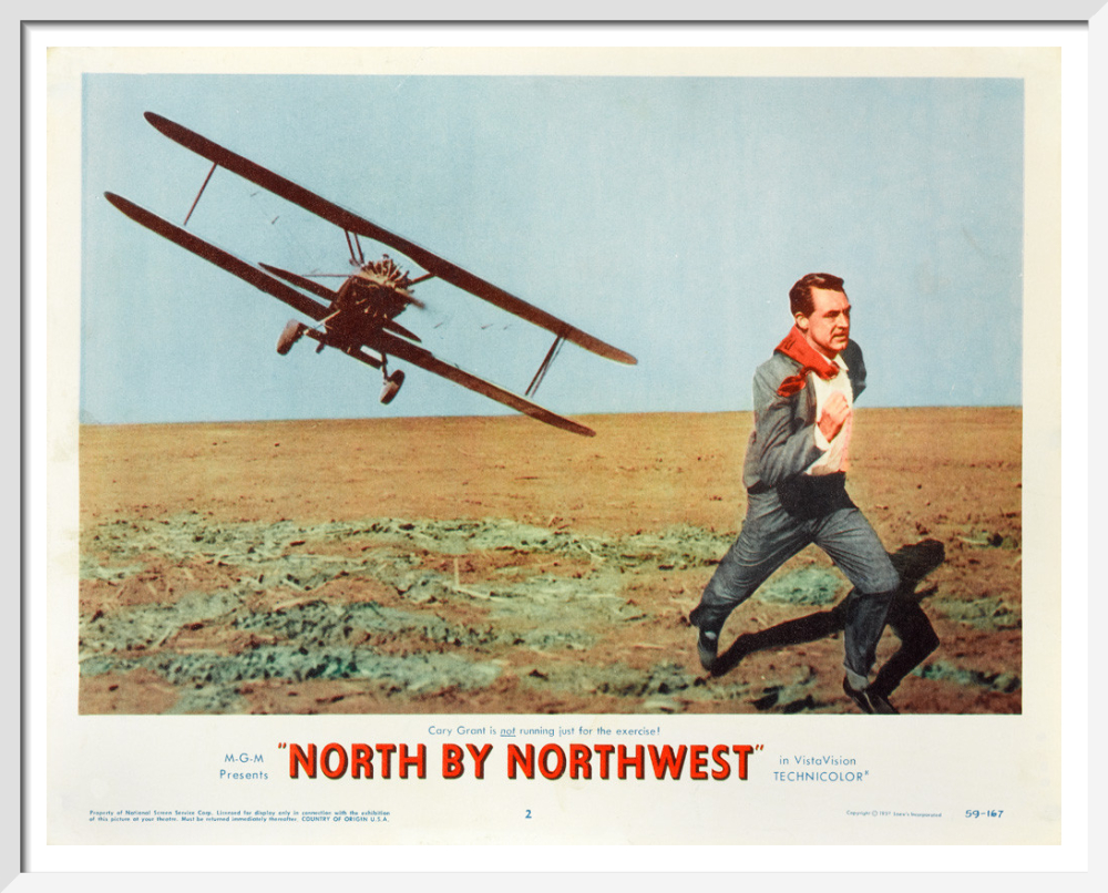 north by northwest 1959 poster