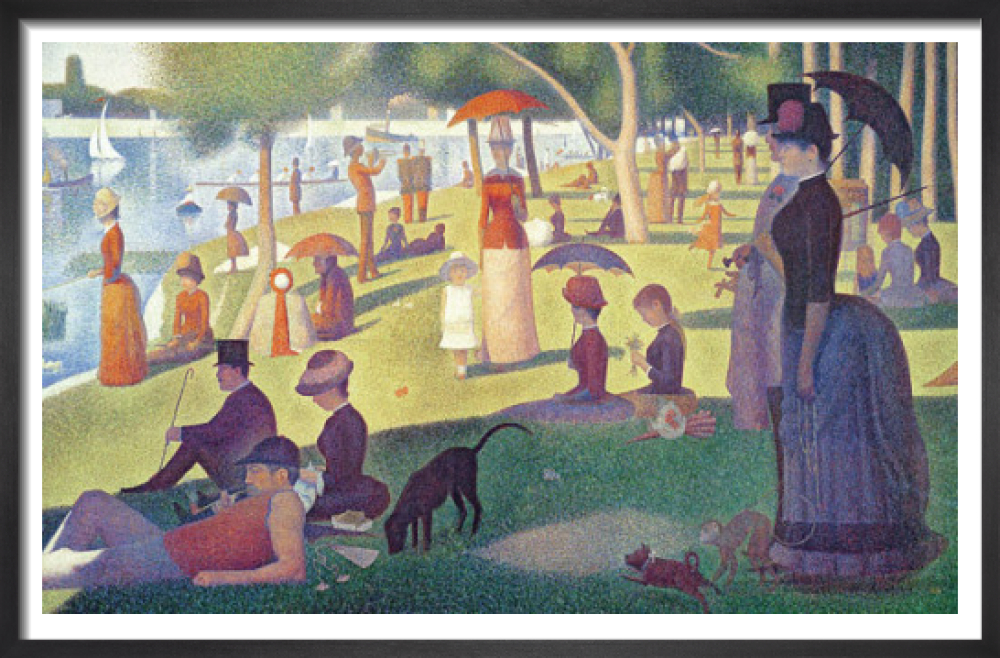 Sunday Afternoon on the Island of Grand Jatte 1884-1886 Art Print