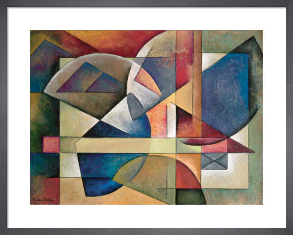 Unfolded Spheres Art Print by Marlene Healey King & McGaw