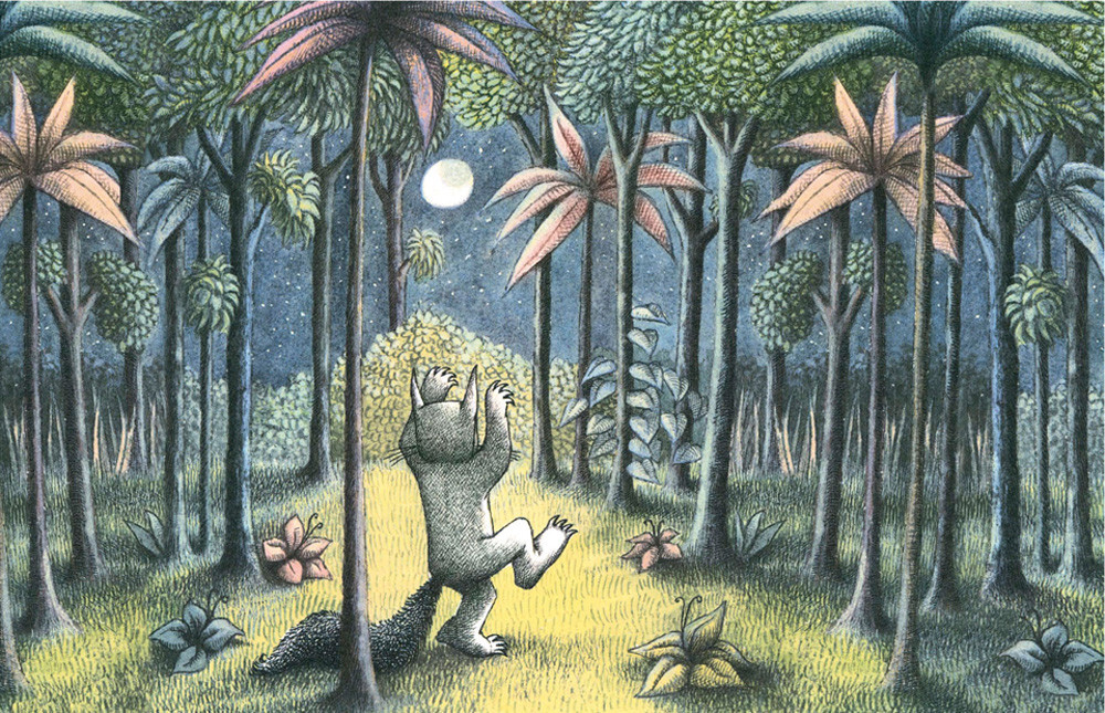 To the Land of the Wild Things Art Print by Maurice Sendak King & McGaw
