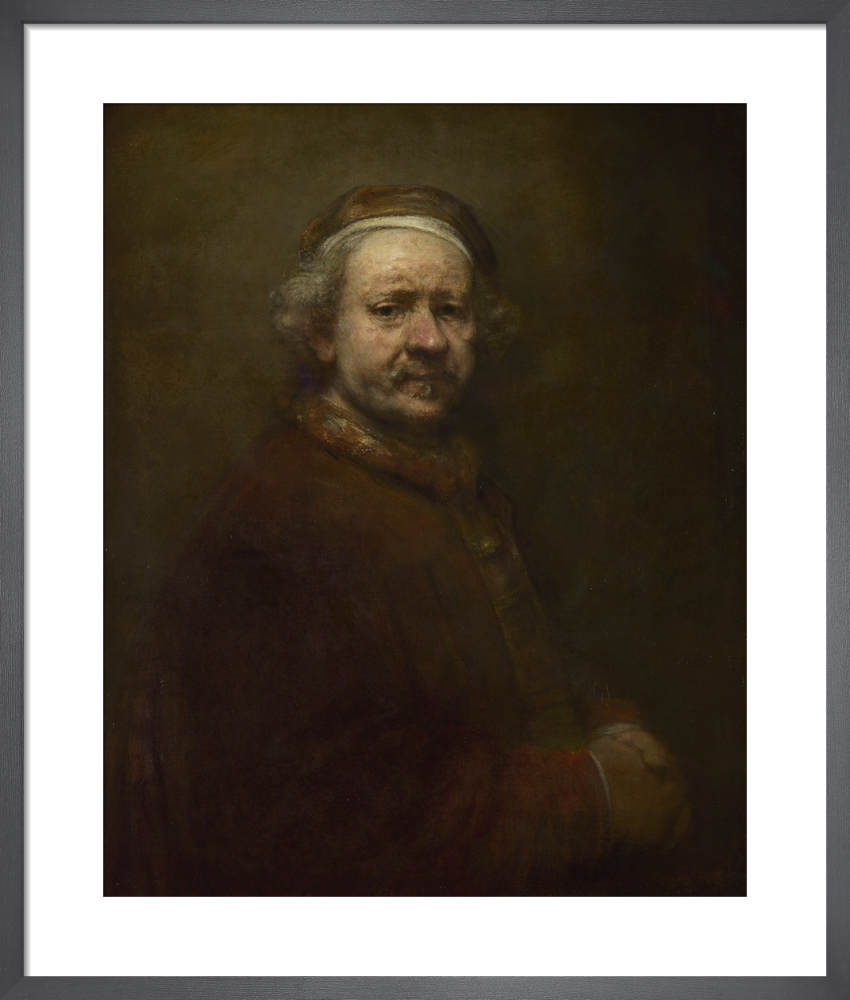 of　Art　the　van　Print　Self　Rembrandt　Portrait　McGaw　63　at　Age　King　by　Rijn