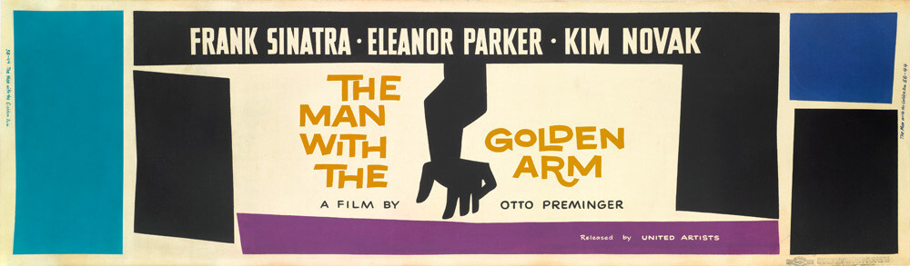 The Man with the Golden Arm Art Print by Saul Bass | King