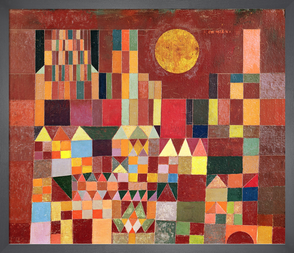 PAUL KLEE： Tempel / Stadte / Palaste Temple Gardens by Paul Klee by Paul Klee