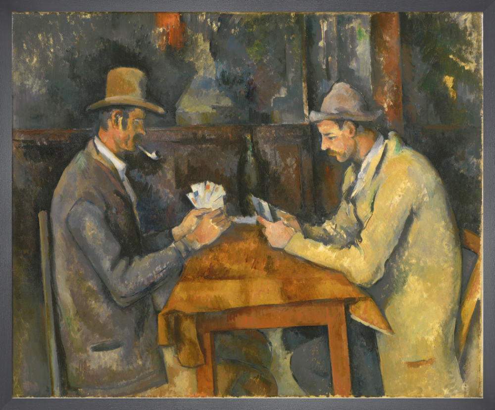 The Card Players Art Print by Paul Cézanne | King & McGaw