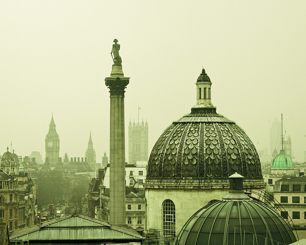 Rooftops of London Art Print by Keri Bevan King & McGaw