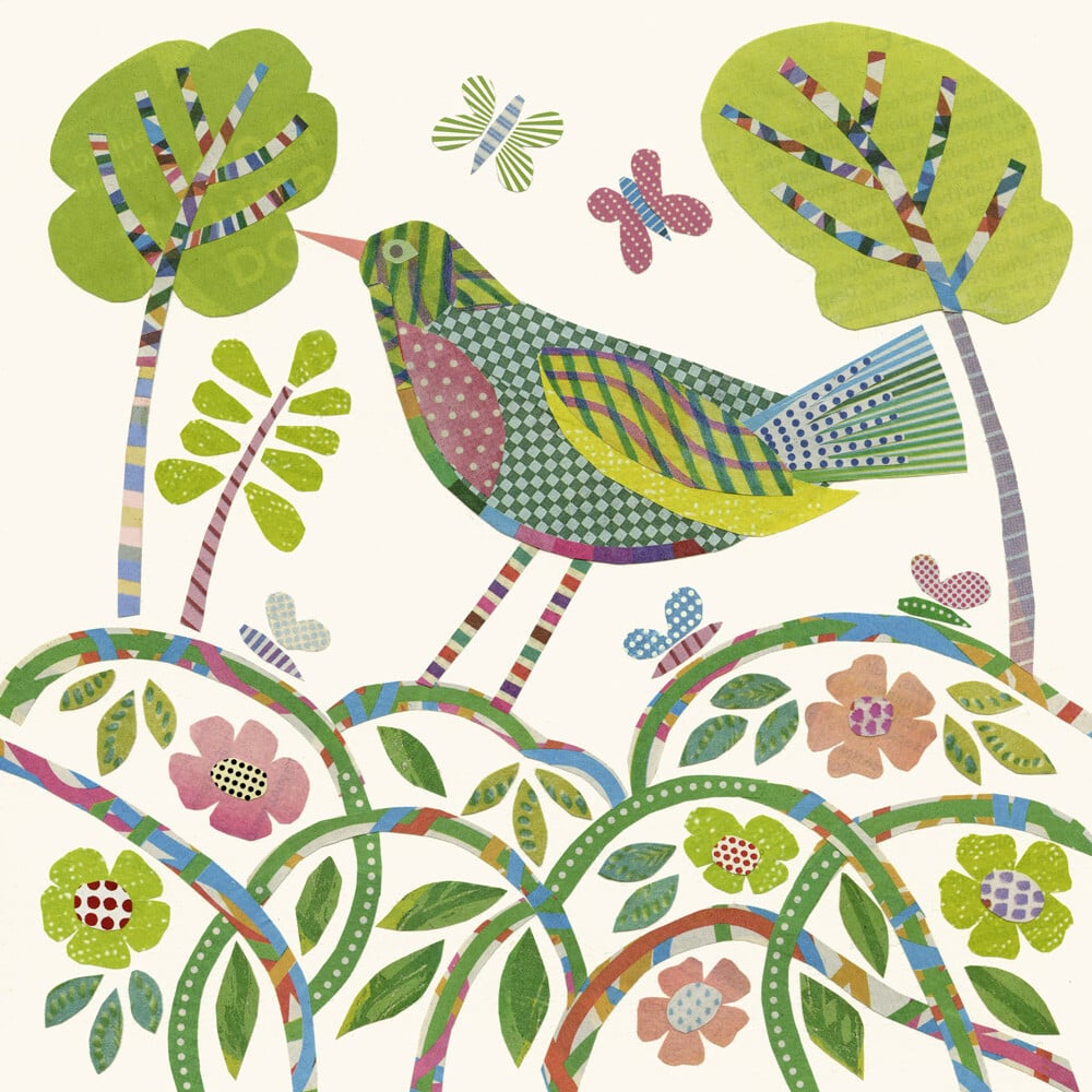 Briar Bird Art Print by Jane Robbins | King & McGaw