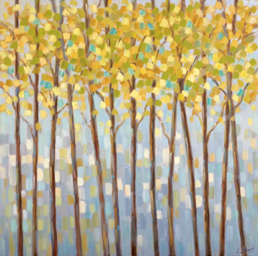 Glistening Tree Tops Art Print by Libby Smart King & McGaw