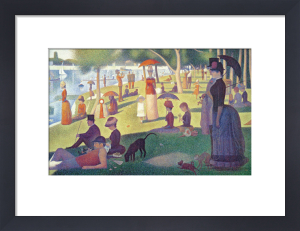 Bathers at Asnieres Art Print by Georges Seurat at King & McGaw