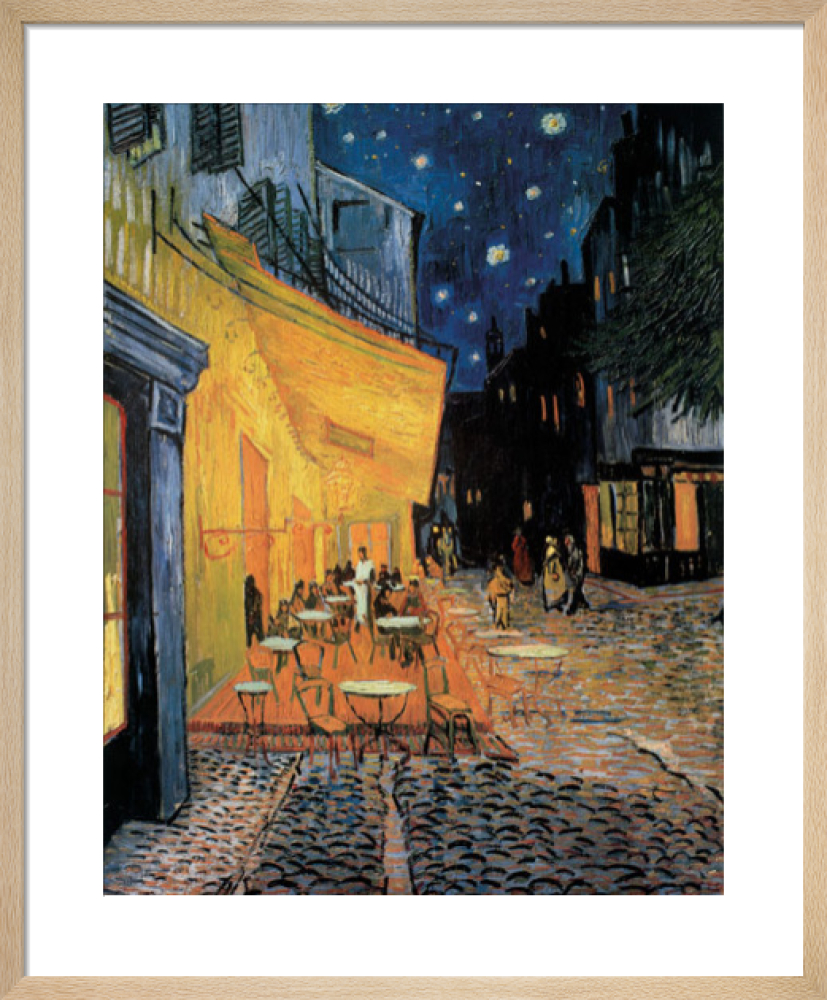 ゴッホCafé Terrace at Night Van Gogh's Cafe Terrace: Bright Yellows & Deep Blues | 1-st