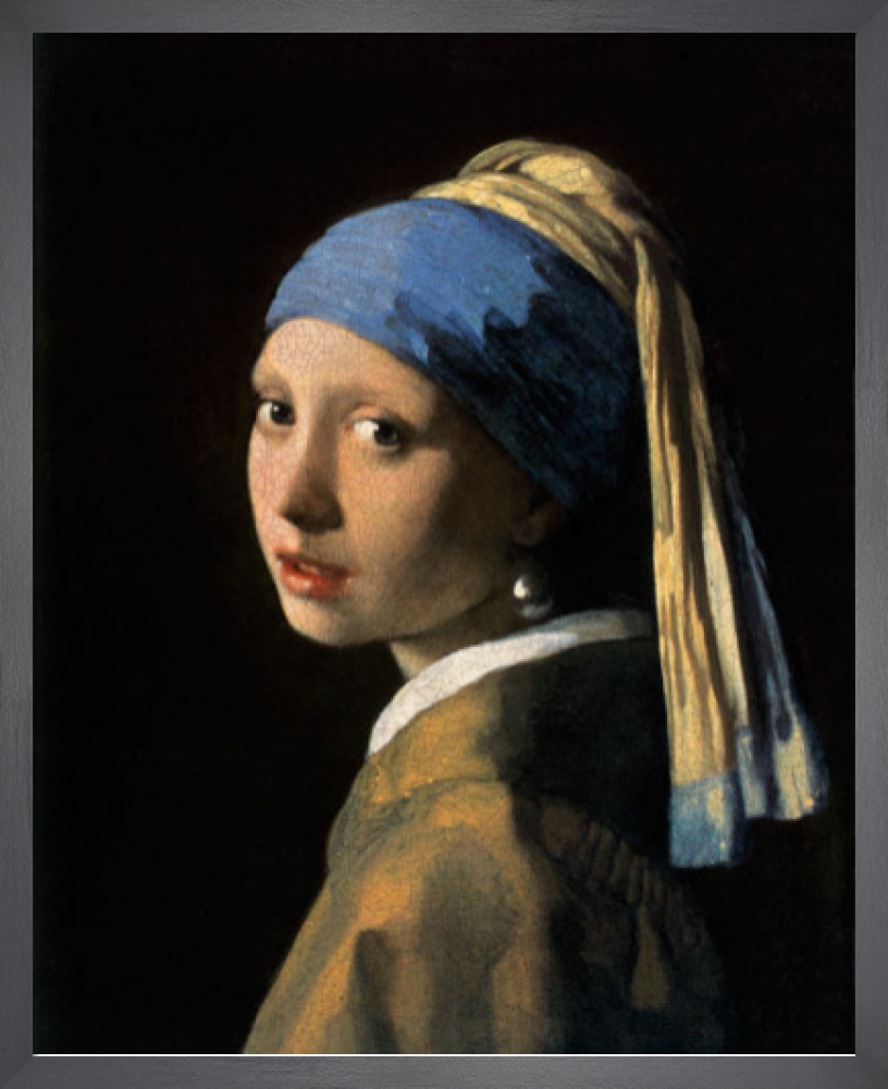 Girl with a hot sale pearl earring art