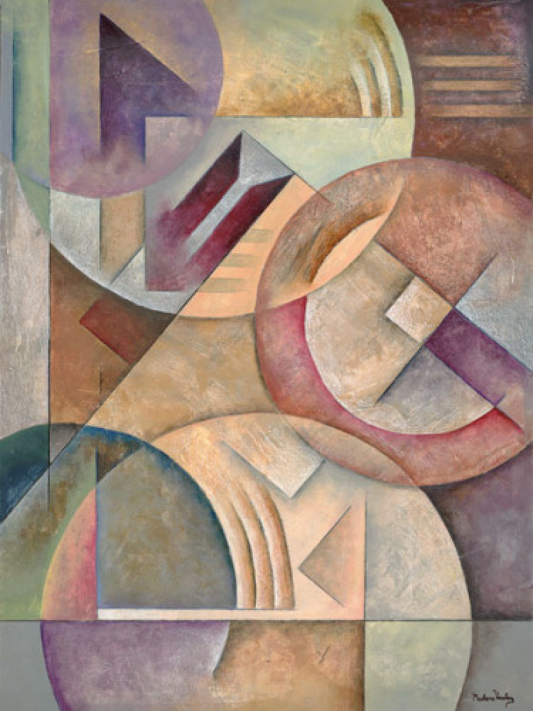 Spheres of Thought II Art Print by Marlene Healey King & McGaw