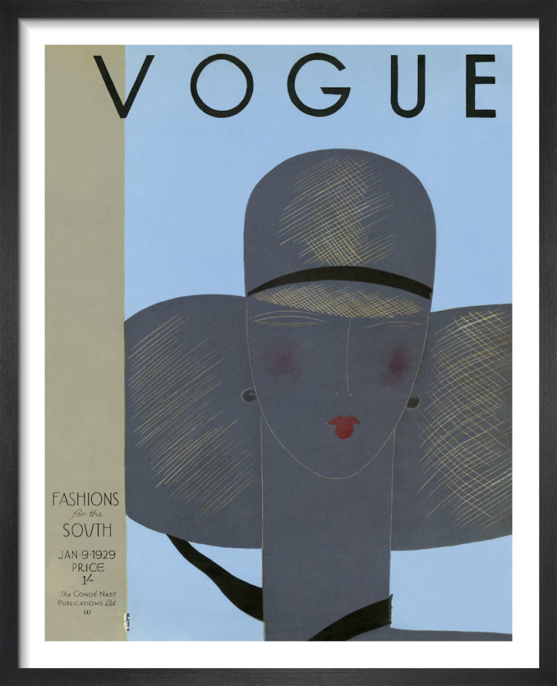 Vogue 9 January 1929 Art Print by Eduardo Benito | King & McGaw