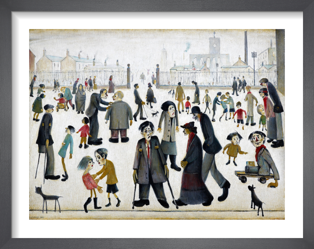 The Cripples, 1949 Art Print by Lowry King  McGaw